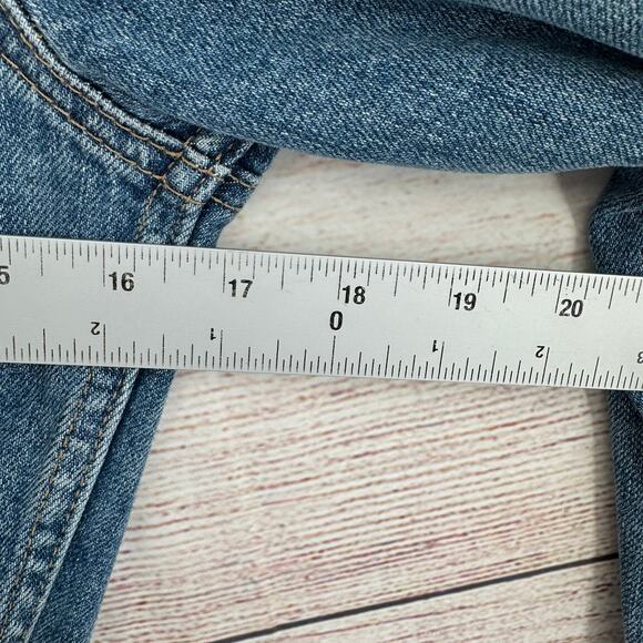 Lucky Brand Tomboy Trucker Denim Jacket Womens XS blue Medium Wash - Picture 11 of 14